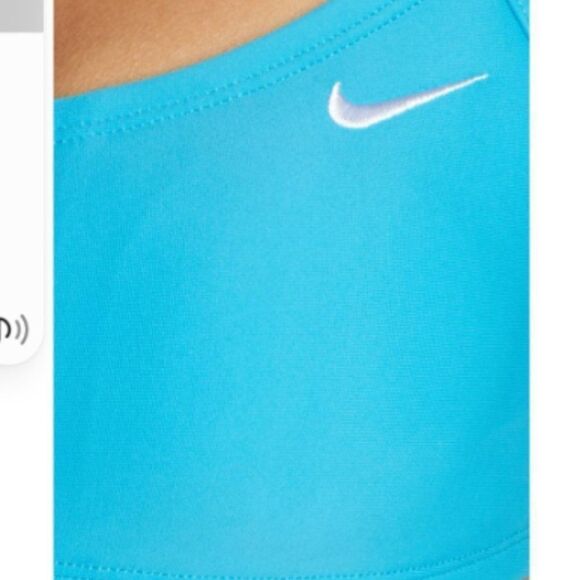 Nike Sz L Ribbed Racerback Midkine Bikini - Picture 7 of 8